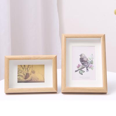 China Wholesale Wooden Picture Frame Home Office Hotel Shop MDF Size Picture Frame Poster Frame Custom Display Pictures for sale