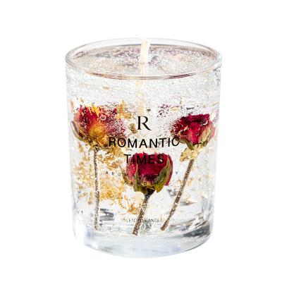 China Home Decor Scented Candle Wholesale Multi Scents Luxury Soy Wax Candles Aromatherapy Healing Crystal Scented Organic Soy Wax Candle for sale