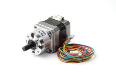 China Nema 23 Small Worm Gear Stepper Motor 4 Leads Hybrid for sale