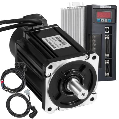 China 750w de Servomotor van gelijkstroom voor Flens 80 2.39Nm van de Malenmachine met Aandrijving Te koop