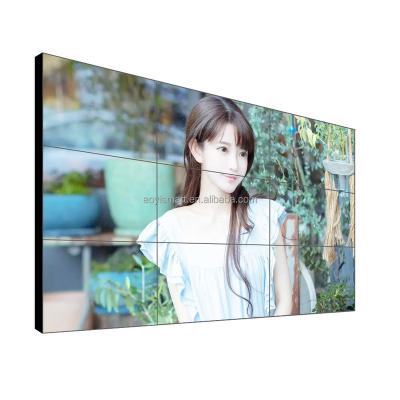 China Indoor 49 55 65 Inch 4K Digital Signage Lcd Wall Mount LCD Screen Multi Video Wall Player Advertising Splicing Screen for sale