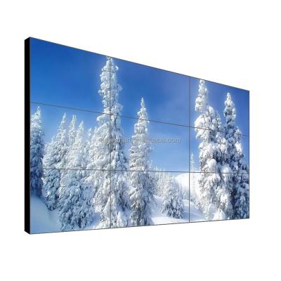 China Indoor Indoor Visual 55 Inch CCTV LCD Wall Display Screen Narrow Bezel 3.5mm Splicing Screens For Conference Room for sale