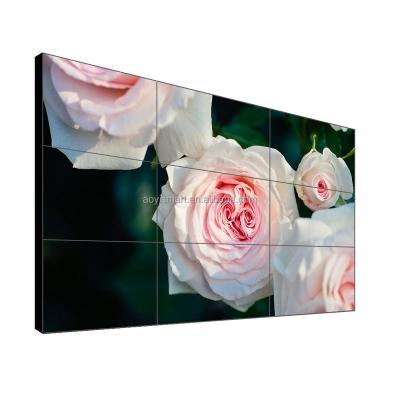 China Indoor Narrow Bezel 3.5MM 49 55 65 Inch 2x2 3x3 4k HD Advertising Lcd Video Wall Display Indoor Splicing LCD Screen TV Video Wall for sale