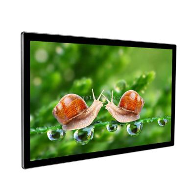 China Indoor commercial digital smart ultra thin signage screen lcd display digital signage wifi kiosk media player advertising wall mounted digital signage for sale