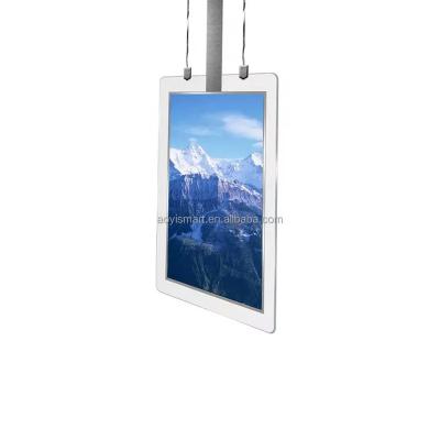 China 55 Inch LCD Screen Android WiFi Double Side Indoor Advertising Player Finder Digital Signage Kiosk for sale