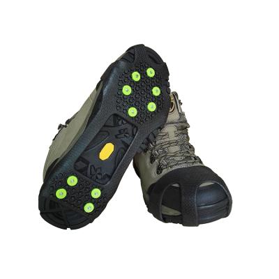 China Dongguan Lightweight Snow Cleats Ice Non-slip Boot Shoes Rising Spike Cleats For Outdoor Climbing for sale