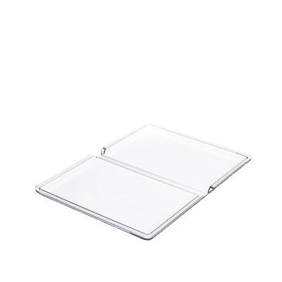 China clear & Food Storage Organizer Bin Fridge Durable Clear Acrylic Storage Kitchen Rectangle Plastic Lid--L for sale