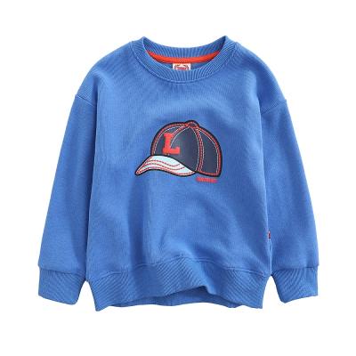 China New Autumn European Wholesale Boys Anti-shrink Round Neck Sweater for sale