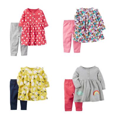 China Anti-wrinkle spring and warm set of Autumn Newborn Baby leggings for sale