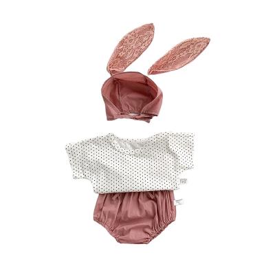 China Children's Breathable Three-piece Summer Cute Hat for sale