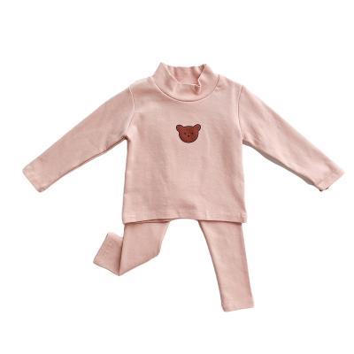 China Anti-Shrink Newborn Baby Two-Piece Warm Bottom Clothes for sale