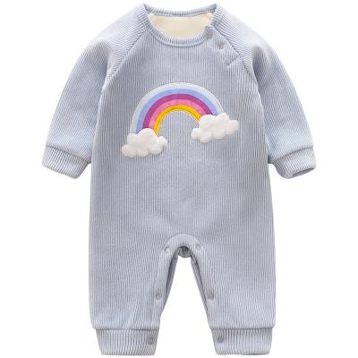 China New autumn and winter new breathable baby overalls to keep warm for sale