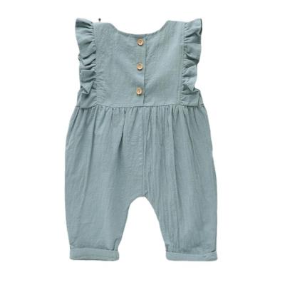 China 100% Cotton Autumn Baby Climbing Jumpsuit Clothes for sale