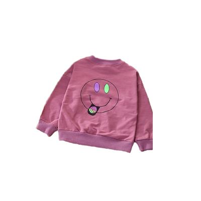 China New Autumn Children's Spring And Face Smiling Boys' Anti-pilling Sweaters for sale