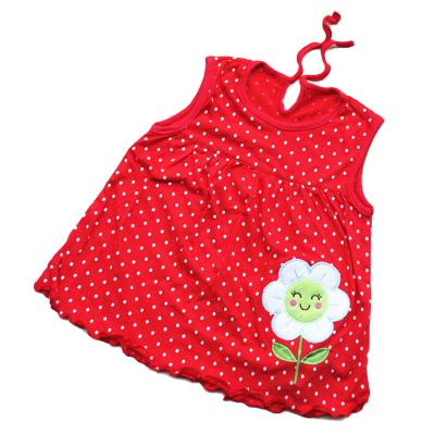 China Breathable summer dresses for kids and girls for sale