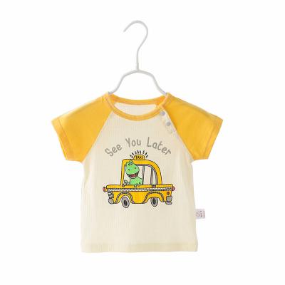 China New anti-pilling summer style children's shirt with short sleeves for sale