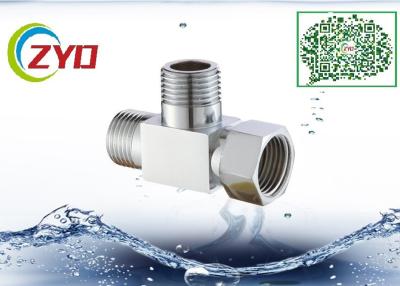 China Durable Shower Three Way Diverter Valve , 95 Gram Weight 3 Way Diverter Valve Shower for sale