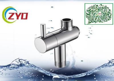 Chine Finition de nickelage d'argent de valve d'aiguillage de pommeau de douche d'acier inoxydable à vendre