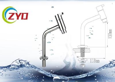 China Excellent Single Hole Bathroom Faucet , Water Efficient Sink Water Faucet for sale