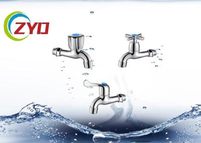 China Home Bathroom Polo Bibcock Taps Anti Corrosion Brass 57 / 59 Body Material for sale