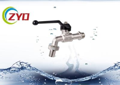 China Durable Brass Bibcock , Anti Corrosion Forged Brass Body Tap For Washing Machine for sale