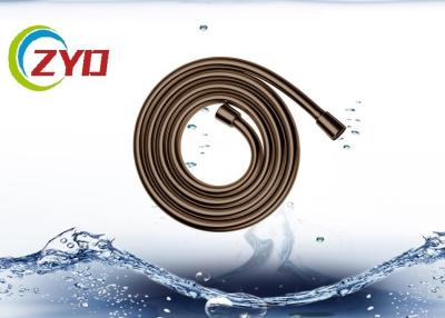 China Golden / Custom Color Shower Handheld Hose , Tight Docking Shower Extension Hose for sale