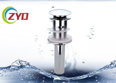 China Faucet Pop Up Sink Drain Pipe 0 - 90℃ Working Temperature High Precision Thread for sale