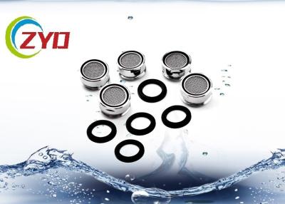 China Stainless Steel Nut Shower Head Aerator , 77% Water Saving Bathroom Tap Aerator for sale