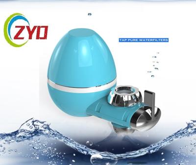 China Multi Filters Faucet Water Purifier 7 Stage Calcium Sulfite Egg Shape Design for sale