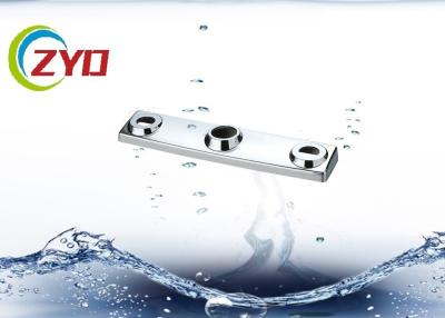 China Wall Mounted Faucet Accessories Three Hole Bathroom Shower Faucet Cover for sale