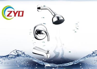 China Hotel Shower Head Systems , Wall Mounded Hand Shower Set 304 SS Material for sale