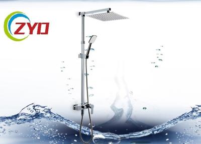 China Chrome Surface Bathroom Shower Sets With Temperature Control Light Weight for sale