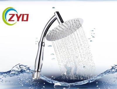 China 15CM Scald Proof Hand Shower Head Skid Resistant Handle Pressure Sprinkler for sale