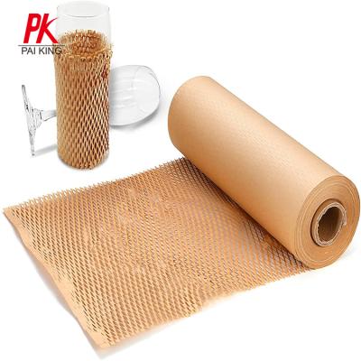 China Recycled Materials Honeycomb Paper Packaging Honeycomb Paper Wrapping Eco Friendly Bubble Cushion Envelope for sale