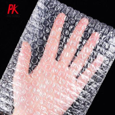 China Shock Resistance Small MOQ Customized Transparent Plastic Bubbles Air Wrap Roll For Transportation Protection for sale