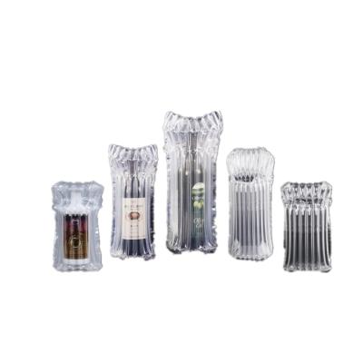 China Eco-Friendly Reusable Self Sealing Bag Wine Bottle Wine Air Column Shockproof Air Column Bag for sale