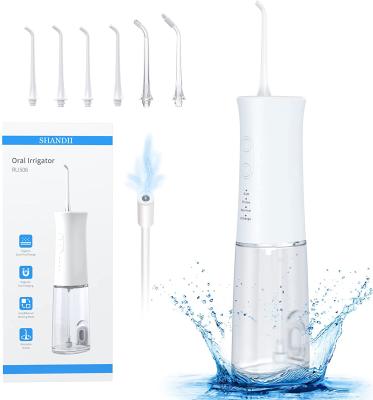 China 300ml Portable Oral Irrigator Hotel Personal Care Water Flosser Wireless Water Flossers For Teeth for sale