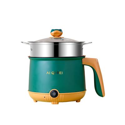 China Multifunctional Easily Cleaned Mini Electric Pot Pot Dormitory Electric Students Cooking Electric Noodle Pot for sale