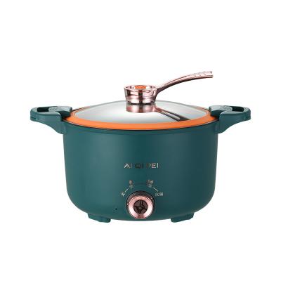 China Kitchen Easily Cleaned Non Stick Low Induction Home Pressure Cooker Pot Cookware Use Restaurant Electric Frying Pan for sale