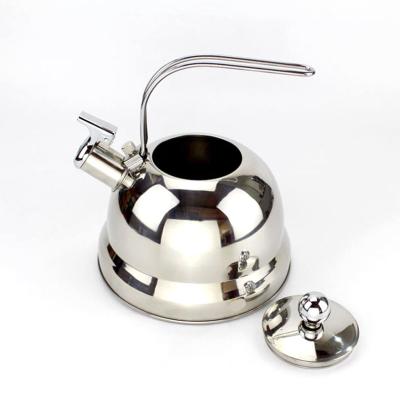 China New Design Stainless Steel Hot Water Viable Kettle Whistling Quickly To Boil Whistling Portable Tea Kettles for sale