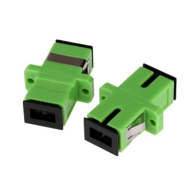 China FTTH Network Fast Shipping SC/APC SX SM Fiber Optic Adapter Coupler Cheap Price FTTH Fiber Optic Connector For Fiber Testing for sale