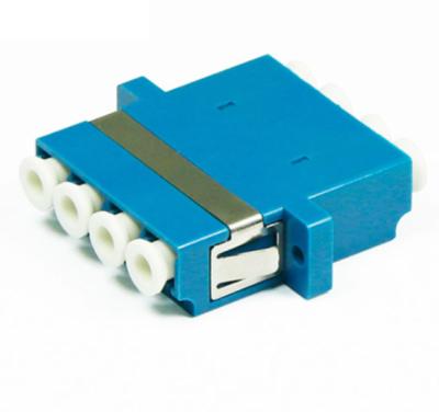 China Wholesale Factory Price LC/UPC Fiber Optic Quadruple Network FTTH Fiber Optic Adapter FTTH Fiber Optic Adapter for sale