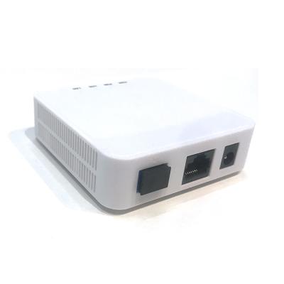 China FTTH Network GPON ONU ONT 1GE ONU With External Power Adapter for sale