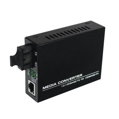 China Ethernet Ethernet Media Converter to Fiber Optic Media Converter Single Mode Fiber Optic Transceiver for sale