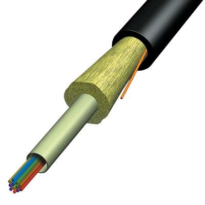 China Outdoor Aerial ADSS 48 96 lengths long span 144core fiber optic cable aerial outdoor outdoor cable for sale