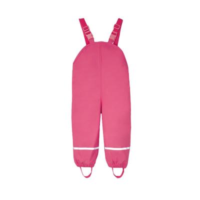 China Children's Jumpsuit Spring Autumn Baby Boys And Girls Rompers Overalls Outdoor Rain Pants for sale