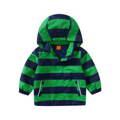 China OEM customization spring autumn coat kids boys rain jacket unicorn print rainwear  jacket waterproof cloth for sale