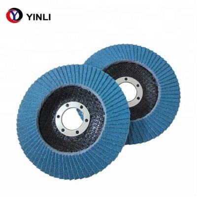 China Hot-selling durable 4.5in durable. Zirconia Abrasive Fin Disc T29 Grit 60 Fin Disc For Stainless Steel for sale