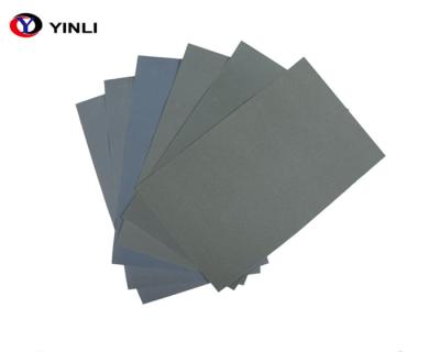 China Durable 230*280mm Sheet Of Waterproof Black Electro Coated Abrasive Sandpaper for sale