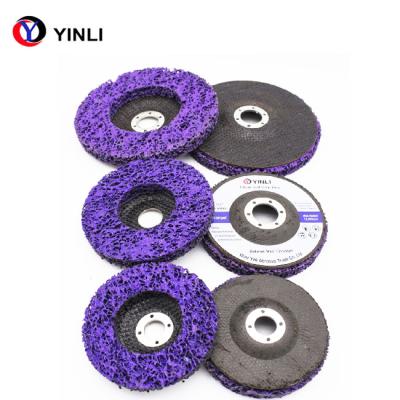 China Good Performance 5 Inch Purple Clean&Strip Disc For Rust And Paint Removal for sale